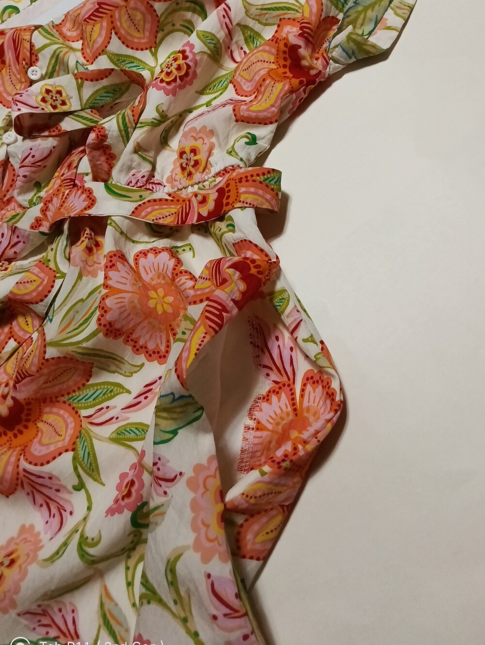 Sam Edelman Sunkissed Floral Belted Mini Dress Size 12 - Picture 9 of 12